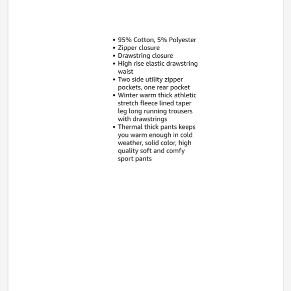 (NWT) MEN XL SWEATPANTS PANT BY:YEOKOU FASHION - Picture 3 of 4